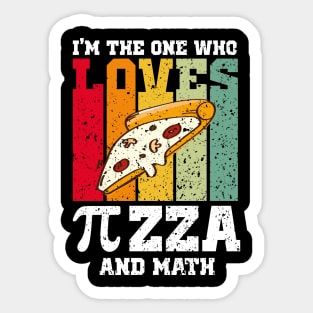 Pizza Pi Day 2022 Pi Day & Math Lover and Pizza Sticker